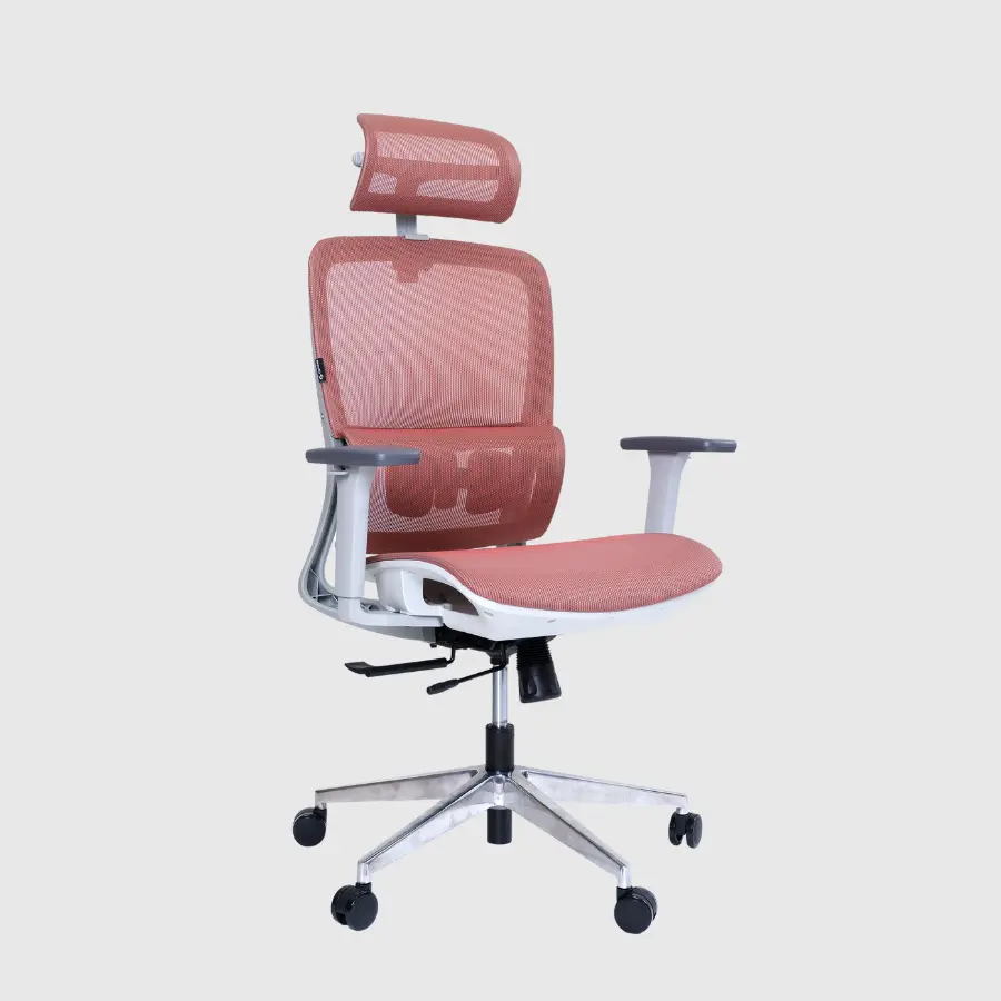 Ghế Gami Lum 2 (Đen, Có gác chân, 2D)