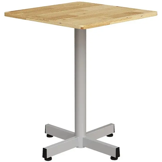 Bàn cafe khung thép sơn BCF102T (Mặt bàn vuông 550mm)